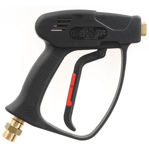 Commercial pressure washer gun