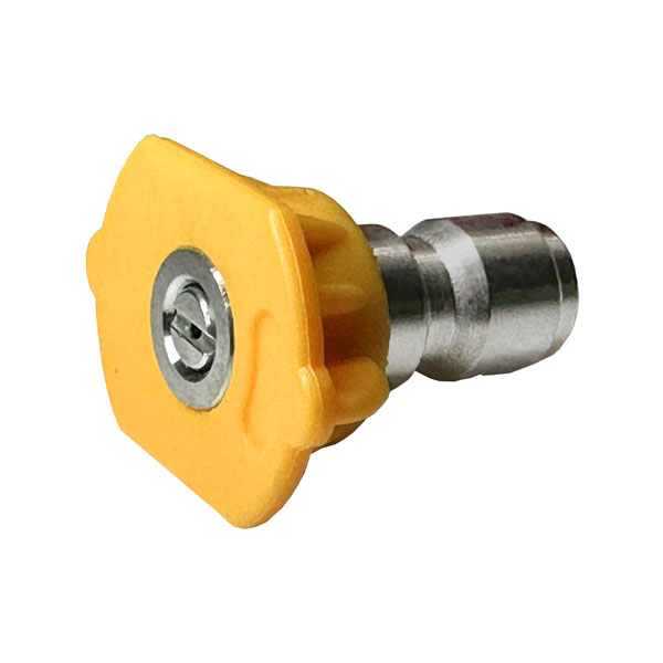 yellow 15 degree quick connect nozzle tip