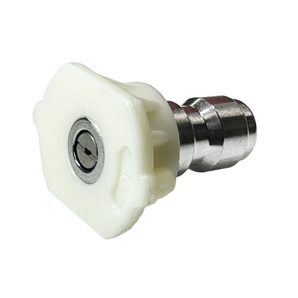 white 40 degree quick connect nozzle tip