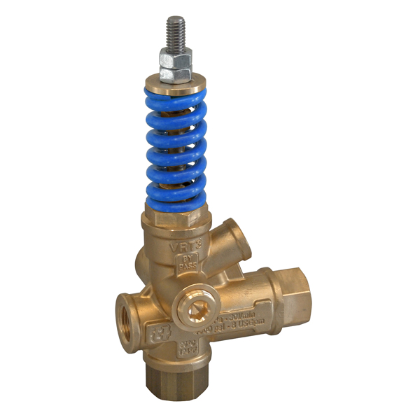 Blue Tecomec VRT3 Unloader Valve with pressure port